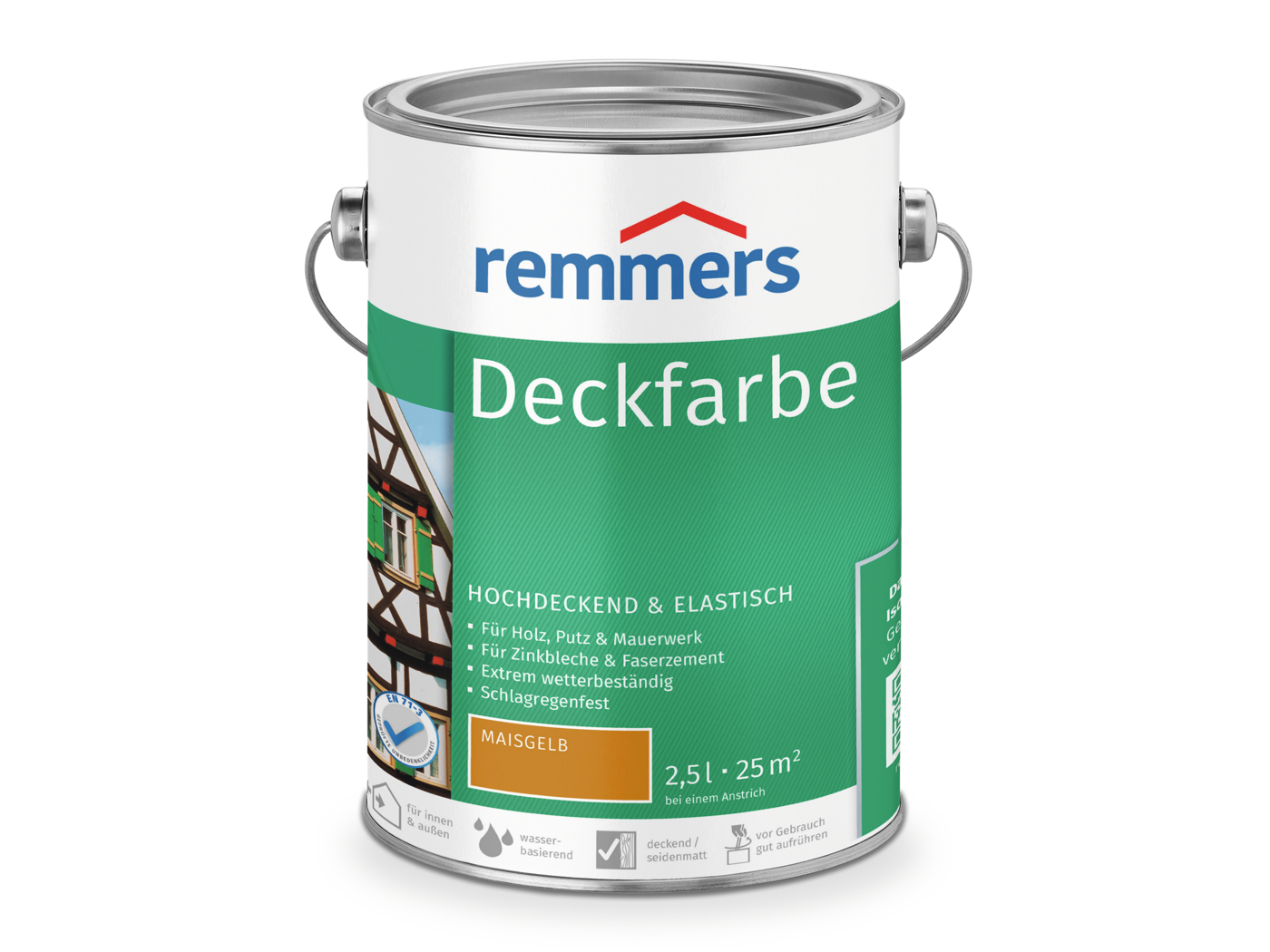 0000361203 Deckfarbe maisgelb 2,5l