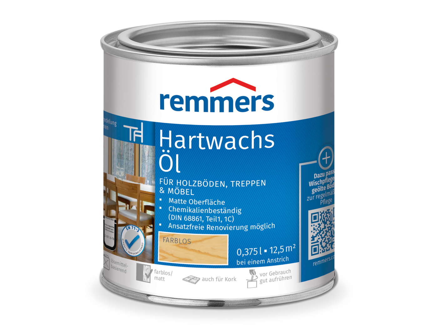 0000069583 Hartwachs-Öl farblos 0,375l