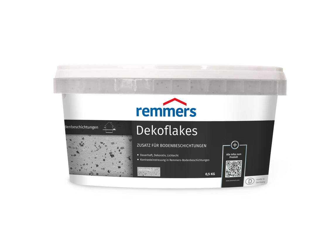 0000777184 Dekoflakes anthrazit 0,5kg
