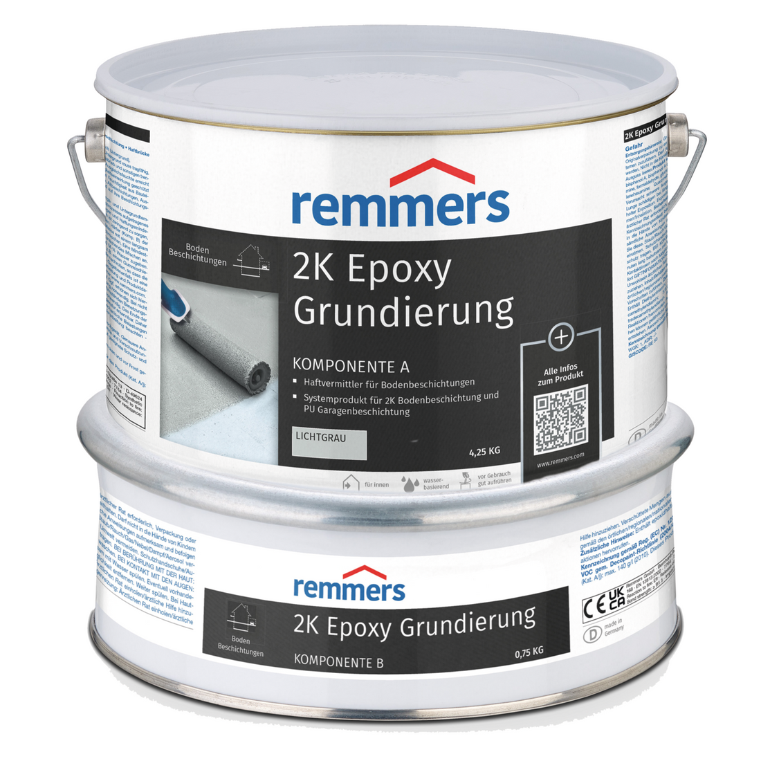 0000776405 2K Epoxy Grundierung lichtgrau 5kg