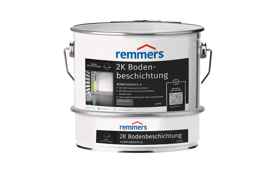 0000776005 2K Bodenbeschichtung basaltgrau (ca. RAL 7012) 5kg