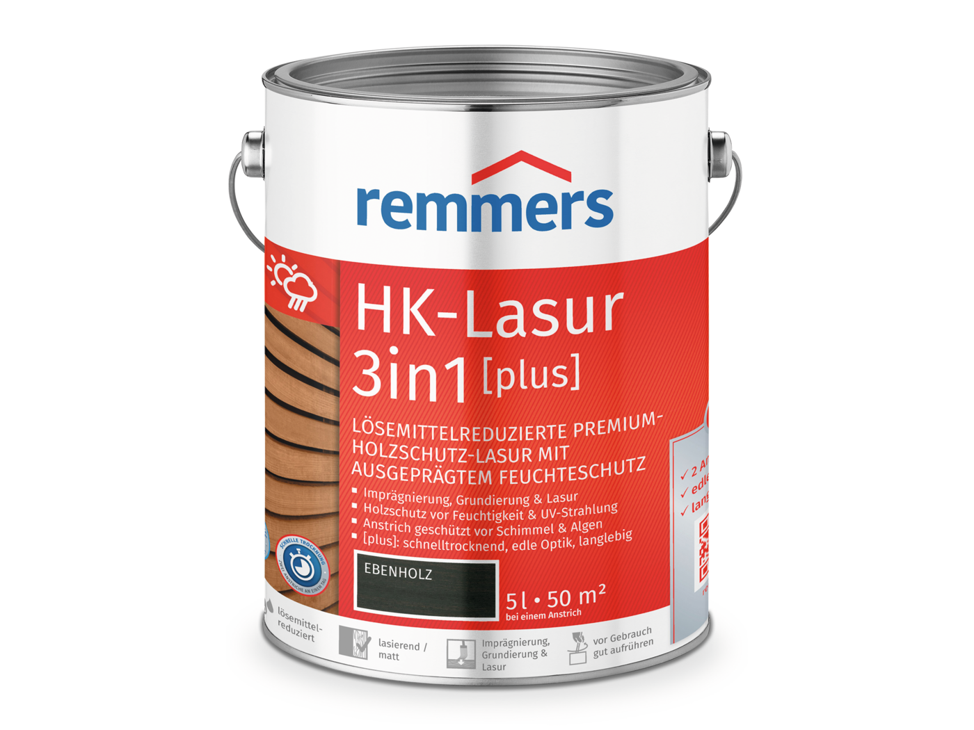 0000545405 HK-Lasur 3in1 [plus] ebenholz (RC-790) 5l
