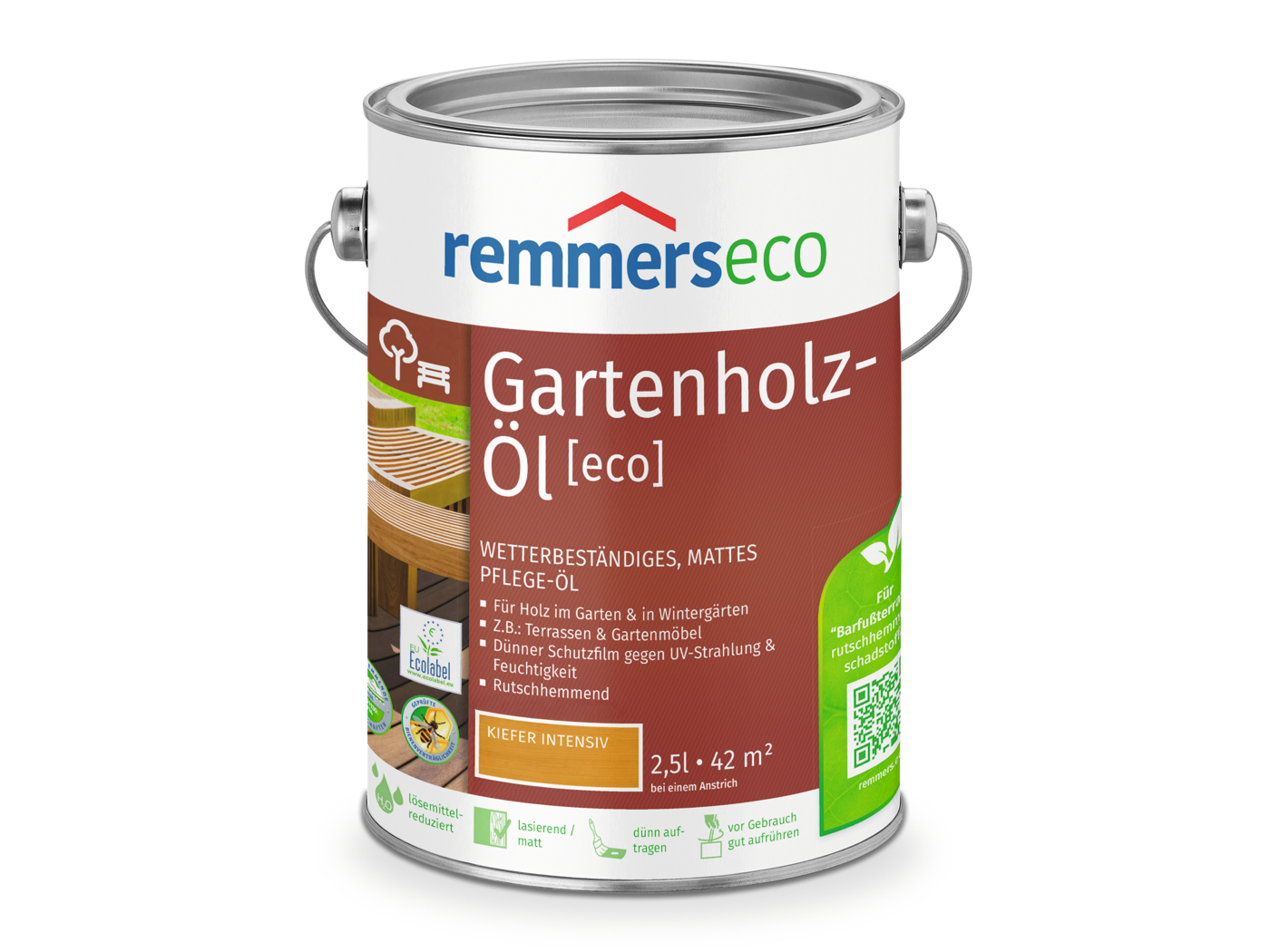 0000772203 Gartenholz-Öl [eco] kiefer intensiv (FT-56327) 2,5l