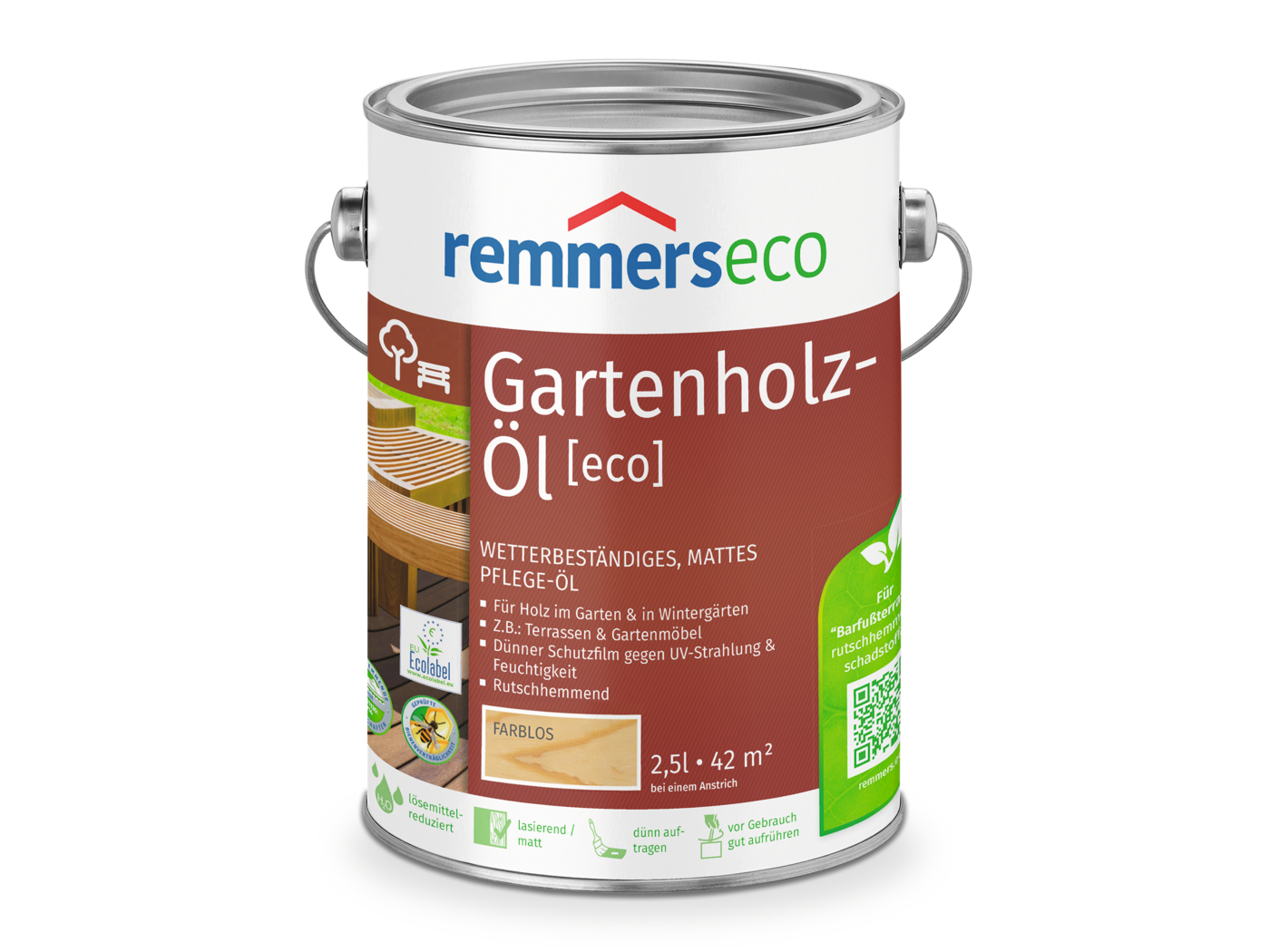 0000769403 Gartenholz-Öl [eco] farblos 2,5l