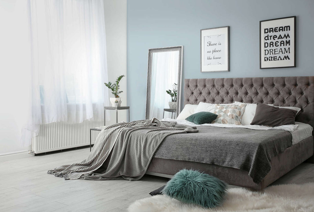 PURO Premium Wandfarbe - Deutsche Qualität für Innenräume (Ozeanblau c3003)