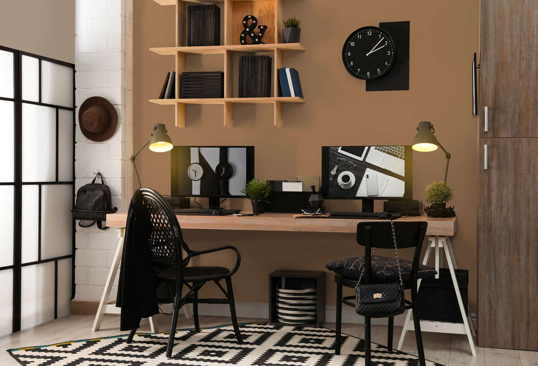 PURO Premium Wandfarbe - Deutsche Qualität für Innenräume (Sandbeige c7028)